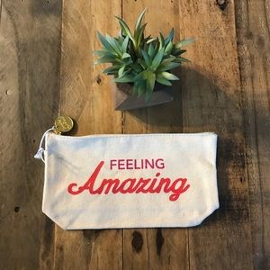 Canvas Feeling Amazing Make Up Bag Cosmetic Bag